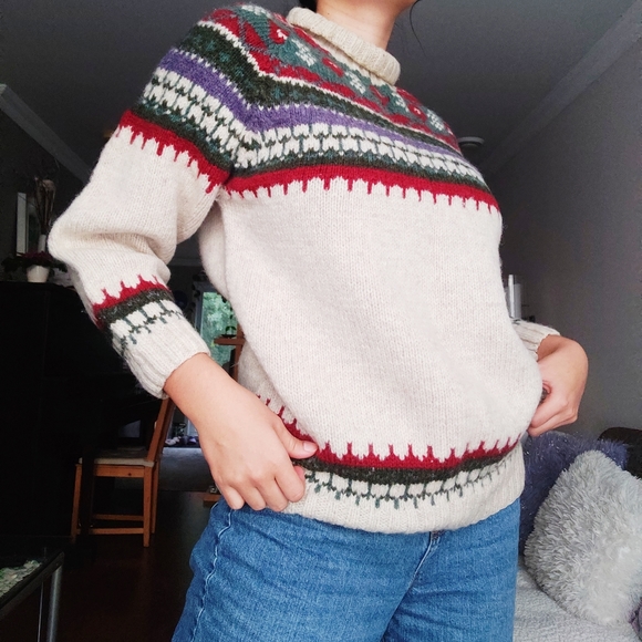Vintage Wool Sweater - Picture 6 of 7